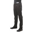Racequip SINGLE LAYER RACING DRIVER FIRE SUIT PANTS; SFI 3.2A/ 1 ; BLACK SMALL 112002